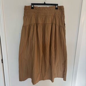 Lucky Brand Tan Maxi Skirt